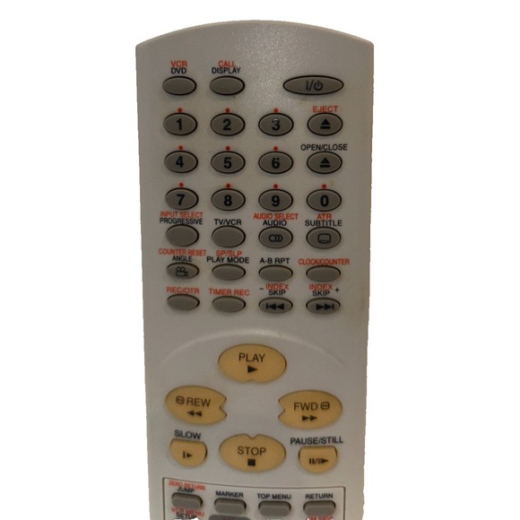 Toshiba Original Equipment SE-R0108 DVD/VCR Combo Player Remote Control OEM - Picture 2 of 3